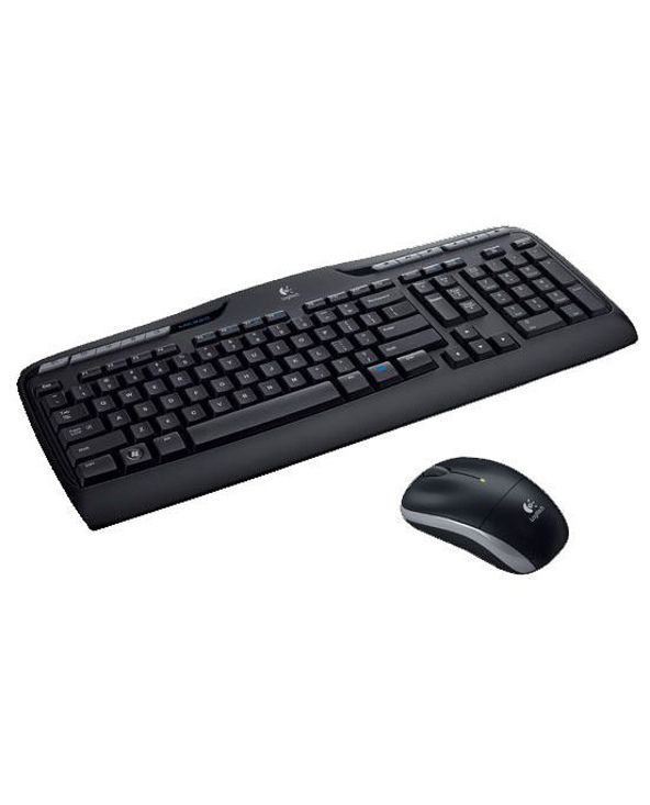 Logitech Wireless Combo MK330 clavier Souris incluse Bureau USB AZERTY Français Noir