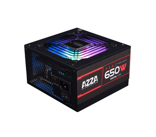 Azza PSAZ-650W(ARGB) unité d'alimentation d'énergie 20+4 pin ATX ATX Noir