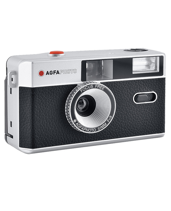 AgfaPhoto 603000 caméra vidéo Caméra-film compact 35 mm Noir, Argent
