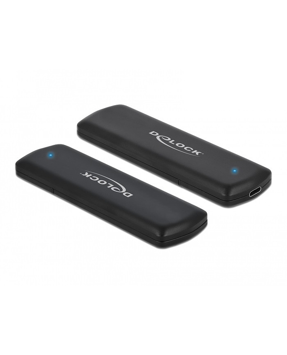 DeLOCK Boitier USB Type-C Combo externe pour M.2 NVMe PCIe ou SATA SSD