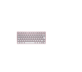 CHERRY KW 7100 MINI BT clavier Universel Bluetooth AZERTY Français Rose