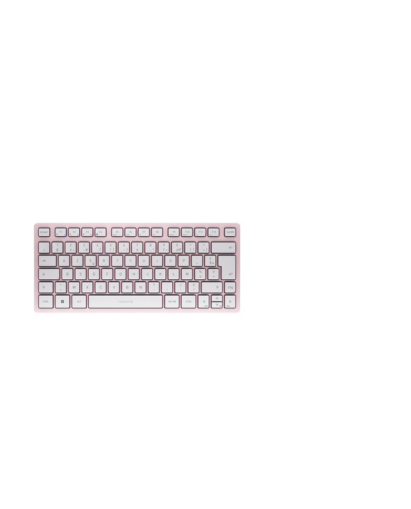 CHERRY KW 7100 MINI BT clavier Universel Bluetooth AZERTY Français Rose