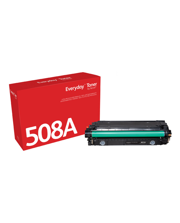 Everyday Toner Noir  de Xerox compatible avec HP 508A (CF360A/ CRG-040BK), Capacité standard