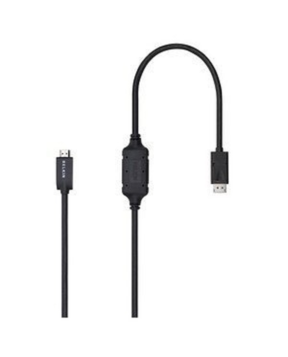 Belkin F2CD001B06-E câble vidéo et adaptateur 1,8 m DisplayPort HDMI Noir