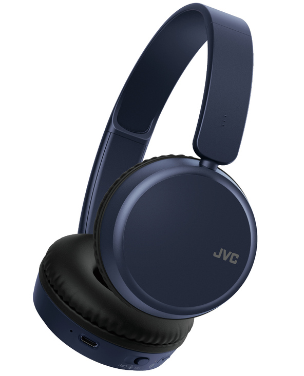 JVC HA-S36W Casque Sans fil Arceau Appels/Musique Bluetooth Bleu