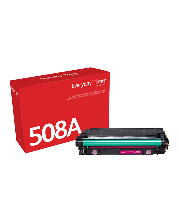 Everyday Toner Magenta  de Xerox compatible avec HP 508A (CF363A/ CRG-040M), Capacité standard