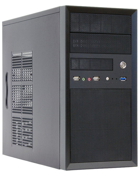 Chieftec CT-01B-OP unité centrale Mini Tower Noir