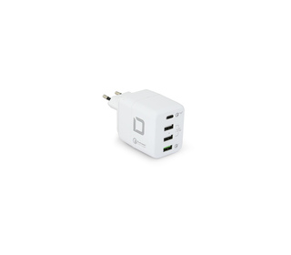 DICOTA D31722 chargeur d'appareils mobiles Universel Blanc Secteur Intérieure