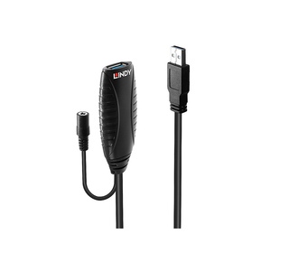 Lindy 43156 câble USB 10 m USB 3.2 Gen 1 (3.1 Gen 1) USB A Noir