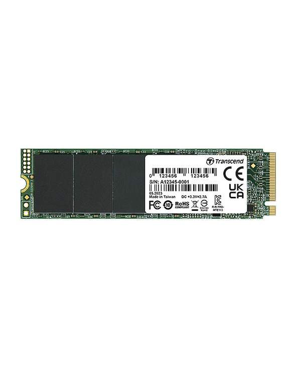 Transcend 115S M.2 500 Go PCI Express 3.0 NVMe 3D NAND