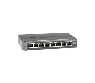 NETGEAR GS108E Géré Gigabit Ethernet (10/100/1000) Noir