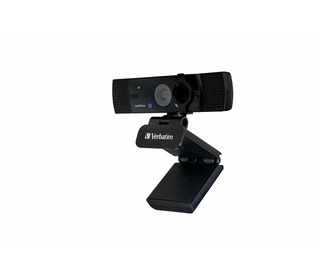 Verbatim 49580 webcam 3840 x 2160 pixels USB 2.0 Noir