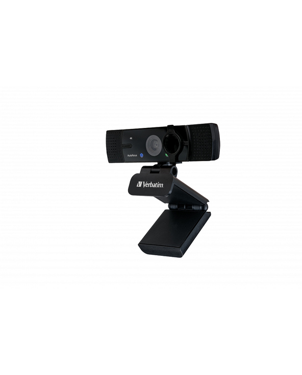 Verbatim 49580 webcam 3840 x 2160 pixels USB 2.0 Noir