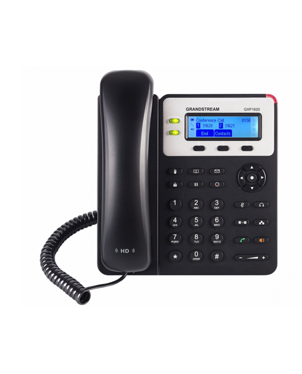 Grandstream Networks GXP1620 téléphone Téléphone DECT Noir