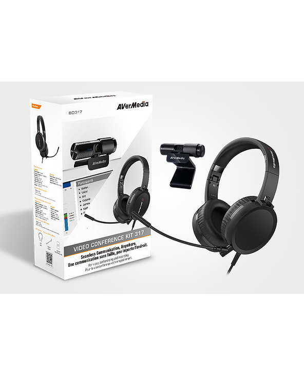 AVerMedia BO317 système de vidéo conférence 2 MP Système de vidéoconférence personnelle