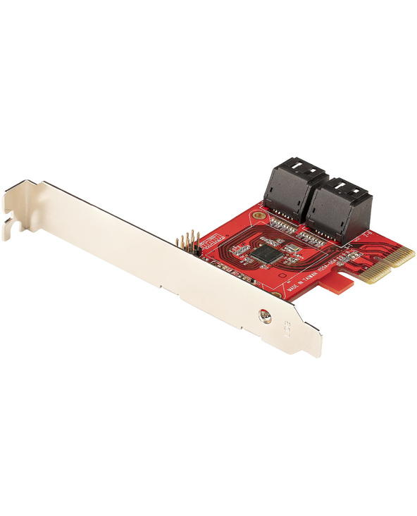 StarTech.com Carte PCI Express SATA 4 ports - Carte Contrôleur PCIe SATA - 6Gbps - ASM1166 Non-Raid - Convertisseur PCI Express 