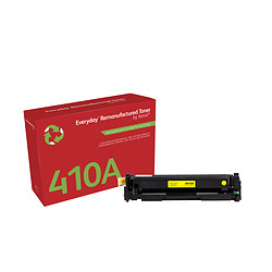 Everyday Toner remanufacturé Jaune  de Xerox compatible avec HP 410A (CF412A), Capacité standard