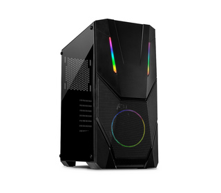 Inter-Tech IT-3303 HORNET Tower Noir