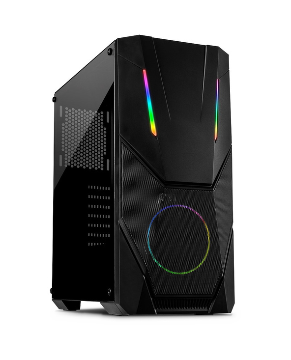 Inter-Tech IT-3303 HORNET Tower Noir