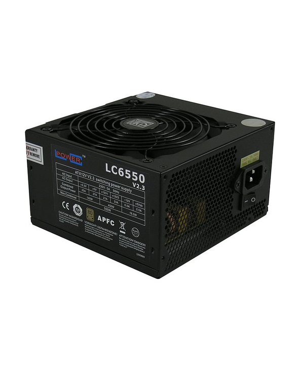 LC-Power LC6550 V2.3 unité d'alimentation d'énergie 550 W 20+4 pin ATX ATX Noir