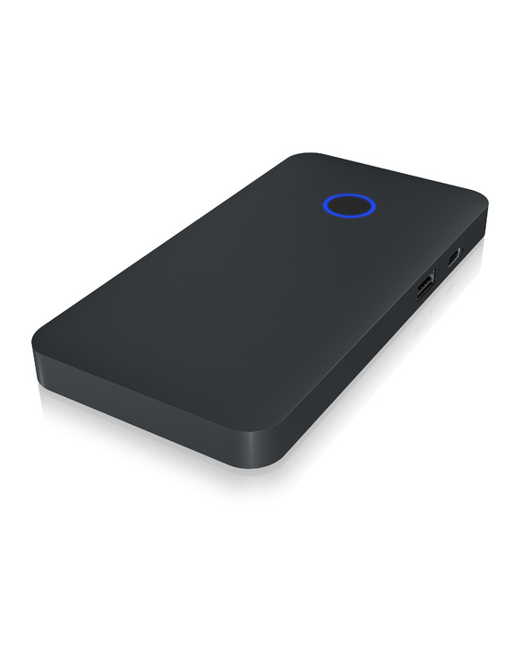 ICY BOX IB-DK2108M-C Avec fil USB 3.2 Gen 1 (3.1 Gen 1) Type-C Anthracite