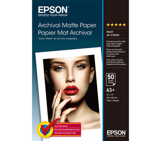 Epson Pap Mat Archival A3+ (50f./189g)