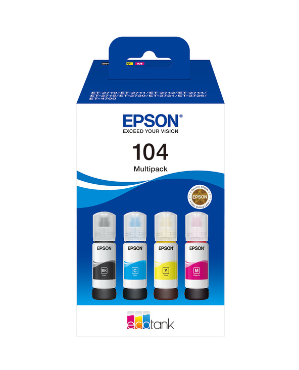 Epson 104 EcoTank 4-colour Multipack