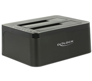 DeLOCK 62661 Station d'accueil de disques de stockage USB 3.2 Gen 1 (3.1 Gen 1) Type-B Noir