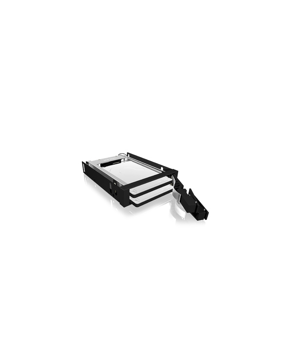 ICY BOX IB-2227StS 8,89 cm (3.5") Plateau de stockage de disques Noir
