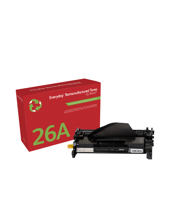Everyday Toner remanufacturé Mono  de Xerox compatible avec HP 26A (CF226A), Capacité standard