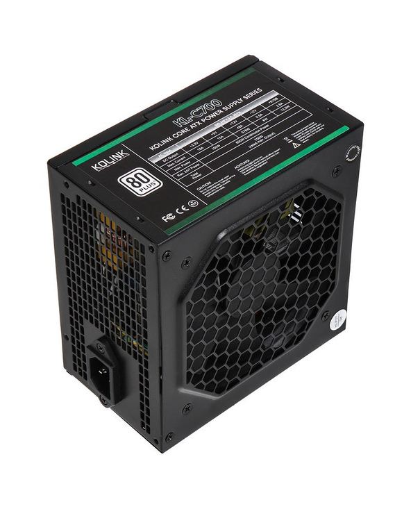 Kolink KL-C700 unité d'alimentation d'énergie 700 W 20+4 pin ATX ATX Noir