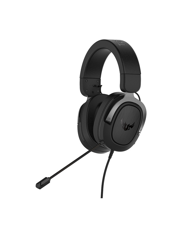ASUS TUF Gaming H3 Casque Avec fil Arceau Jouer Noir, Gris