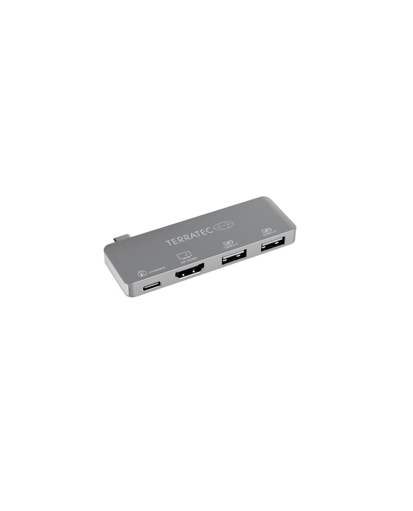 Terratec Connect c4 USB 3.2 Gen 1 (3.1 Gen 1) Type-C Argent