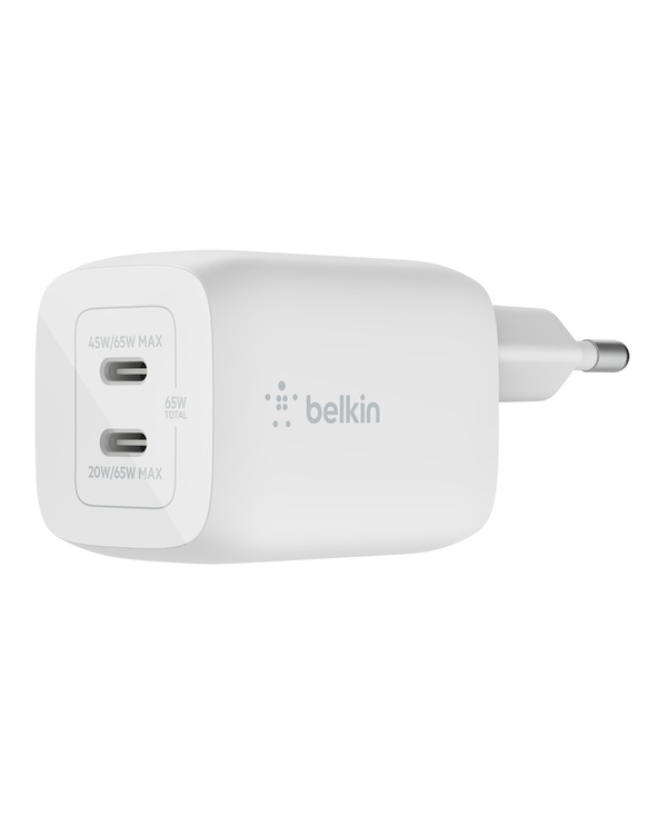 Belkin WCH013vfWH Ordinateur portable, Smartphone, Tablette Blanc Secteur Charge rapide Intérieure