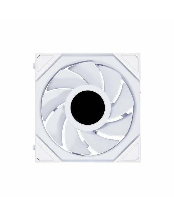 Lian Li 12RTLLCD1W système de refroidissement d’ordinateur Boitier PC Ventilateur 12 cm Blanc 1 pièce(s)