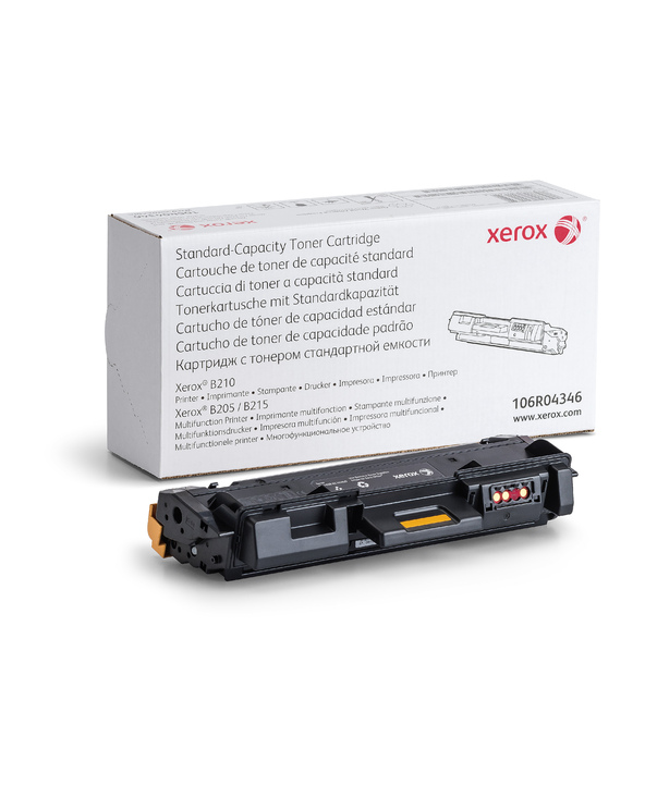 Xerox Cartouche de toner Noir de Capacité standard Imprimante  B210, Imprimante multifonction  B205​/​  B215 (1500 pages) - 106R