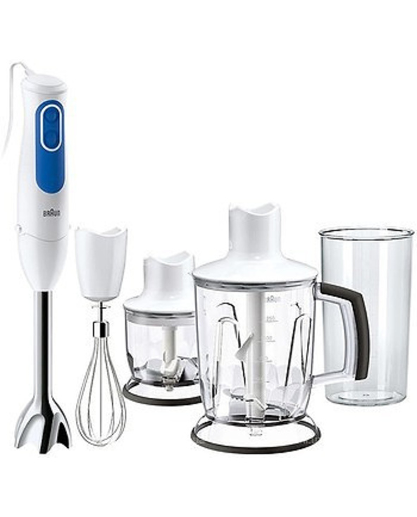 Braun MQ 3045 WH 1,25 L Mélangeur par immersion Bleu, Blanc Braun MQ 3045 WH 1,25 L Mélangeur par immersion Bleu, Blanc