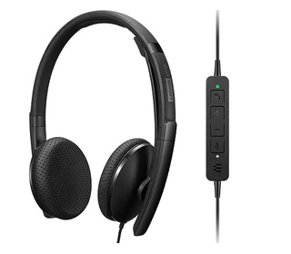 Lenovo 4XD1M39028 écouteur/casque Avec fil Arceau USB Type-C Noir