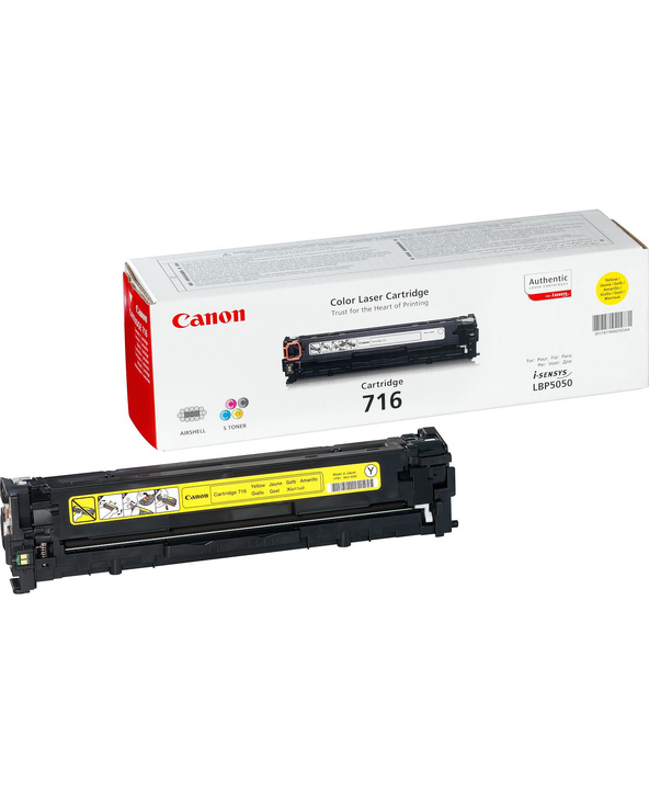 Canon 716 Y Cartouche de toner 1 pièce(s) Original Jaune