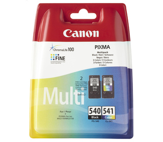 Canon PG-540 / CL-541 cartouche d'encre 2 pièce(s) Original Noir, Cyan, Magenta, Jaune