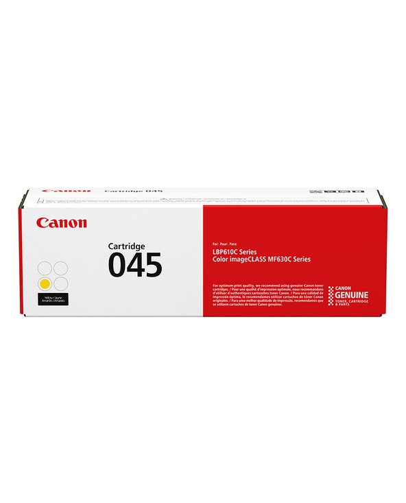 Canon 045 Cartouche de toner 1 pièce(s) Original Jaune