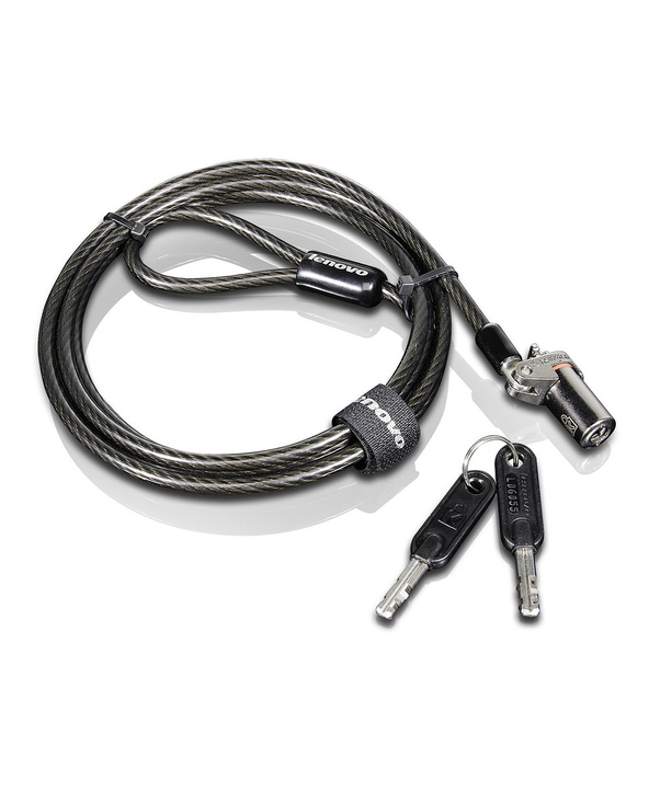 Lenovo 0B47388 câble antivol Noir, Charbon de bois 1,5 m
