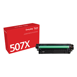 Everyday Toner Noir  de Xerox compatible avec HP 507X (CE400X), Grande capacité