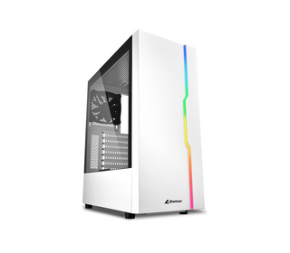 Sharkoon RGB Slider Midi Tower Blanc