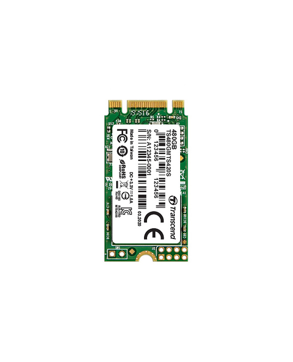 Transcend 420S M.2 480 Go Série ATA III 3D NAND