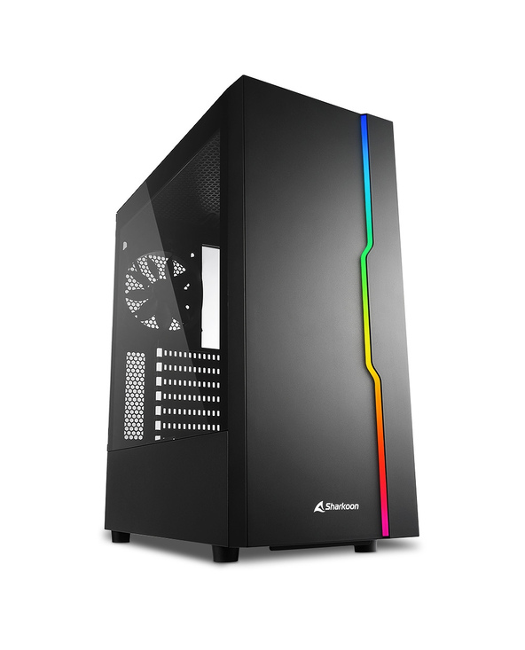 Sharkoon RGB Slider Midi Tower Noir