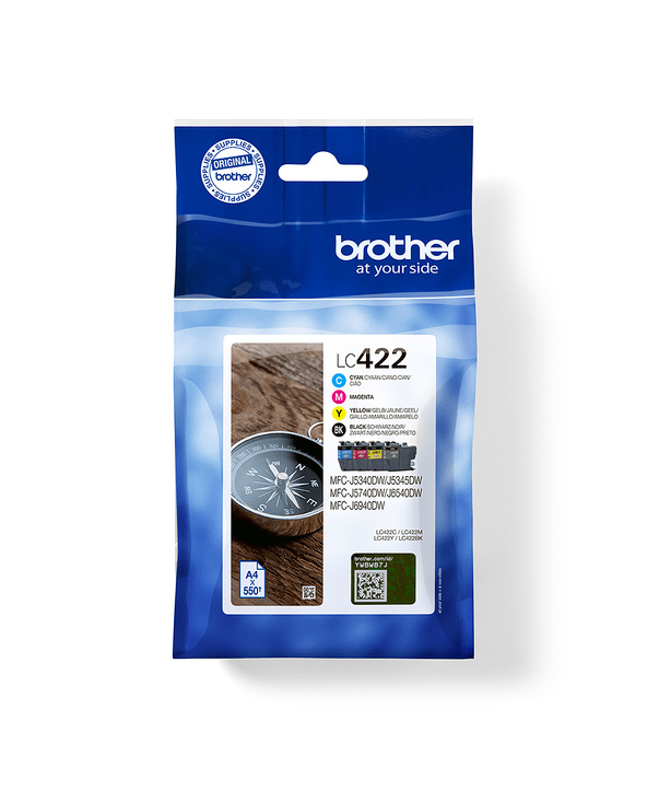Brother LC422VAL - Pack de cartouches d'encre originales
