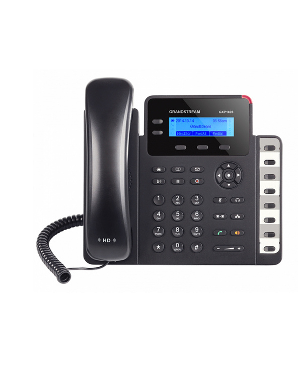 Grandstream Networks GXP1628 téléphone Téléphone DECT Noir