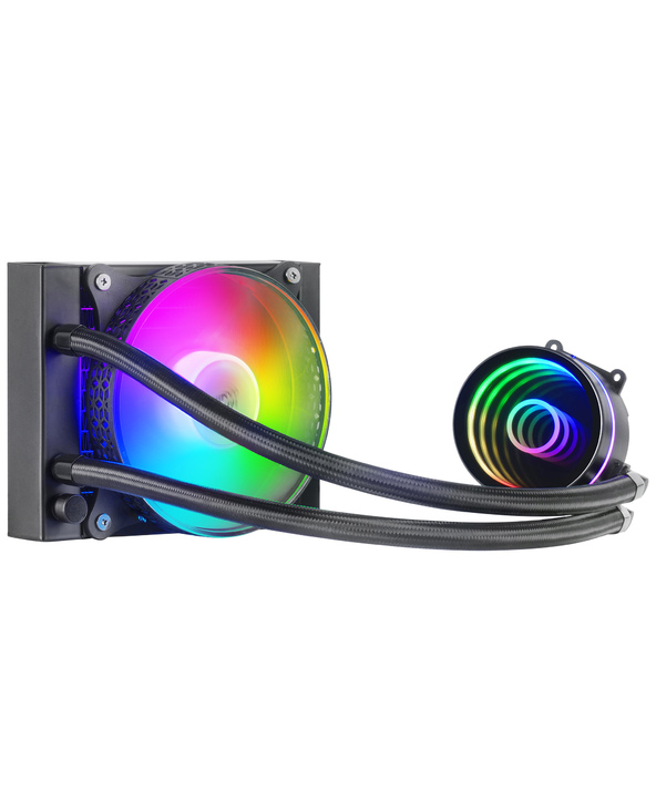 Mars Gaming MLONE120 système de refroidissement d’ordinateur Processeur Refroidisseur de liquide tout-en-un 12 cm Noir 1 pièce(s