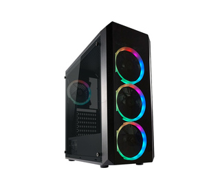 LC-Power Gaming 703B - Quad-Luxx Midi Tower Noir